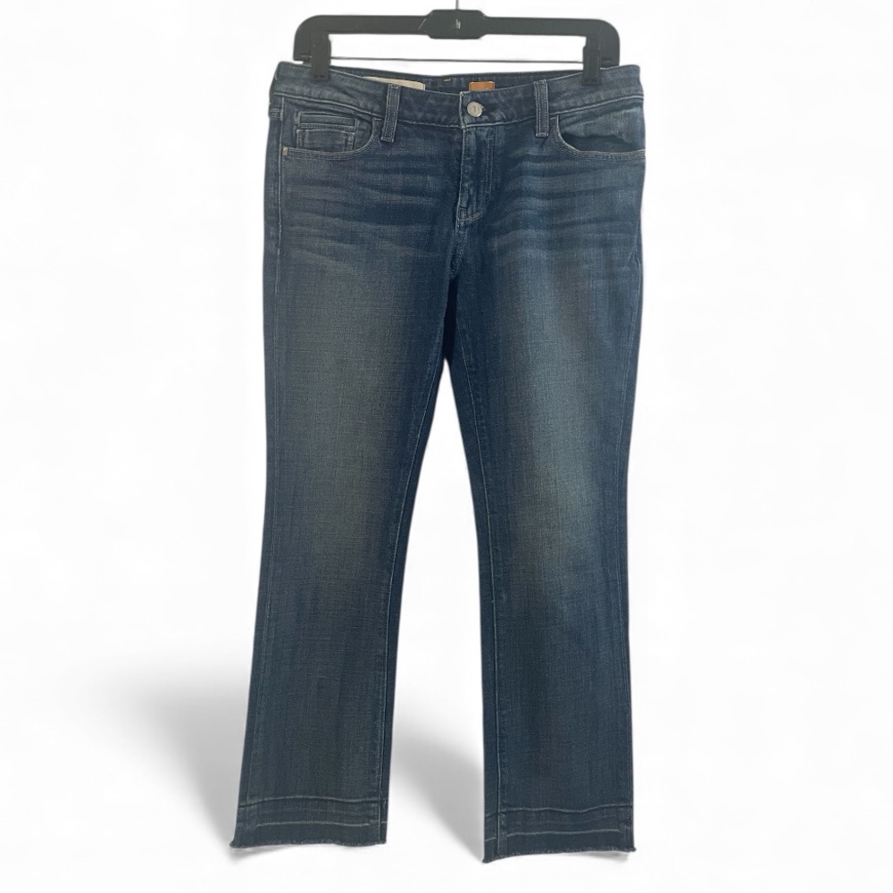 Anthropologie Boot Cut Jeans - Dark Blue Wash